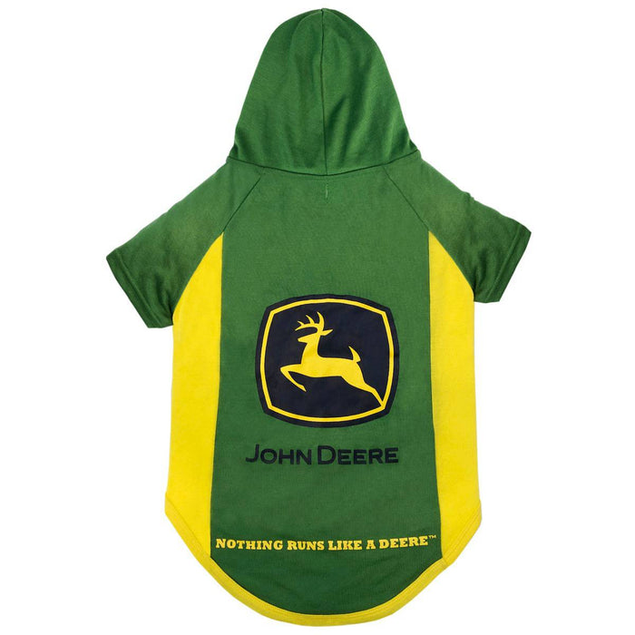 JOHN DEERE TEE HOODIE TEE SHIRT