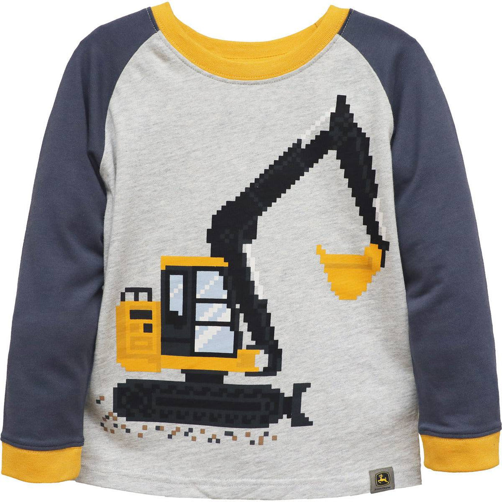 Toddler Boy Construction Tee - mygreentoy.com
