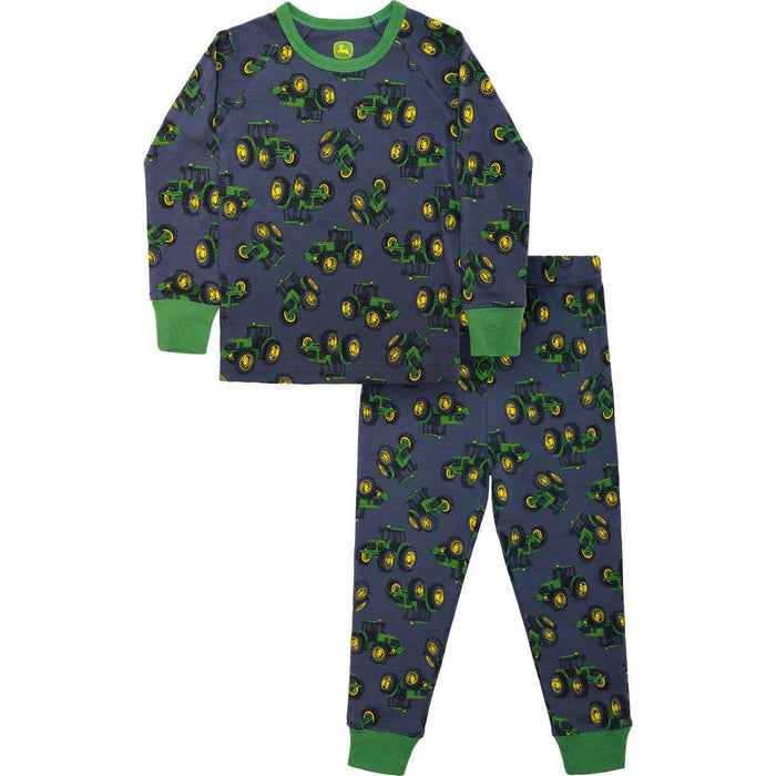 Toddler Boy Tractor Toss PJ - mygreentoy.com
