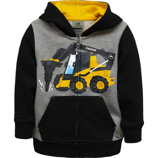 Toddler Boy Zip Fleece Hoodie