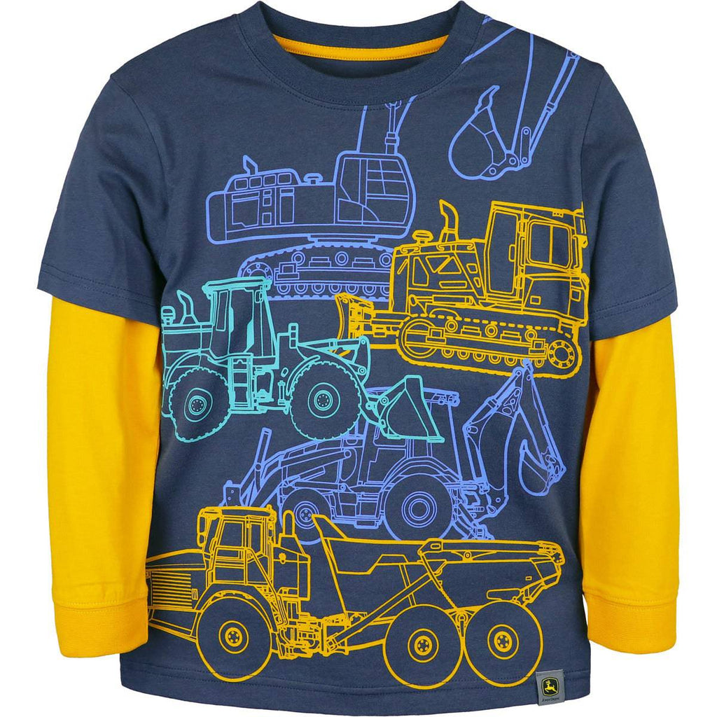 Child Boy Tee Construction - mygreentoy.com