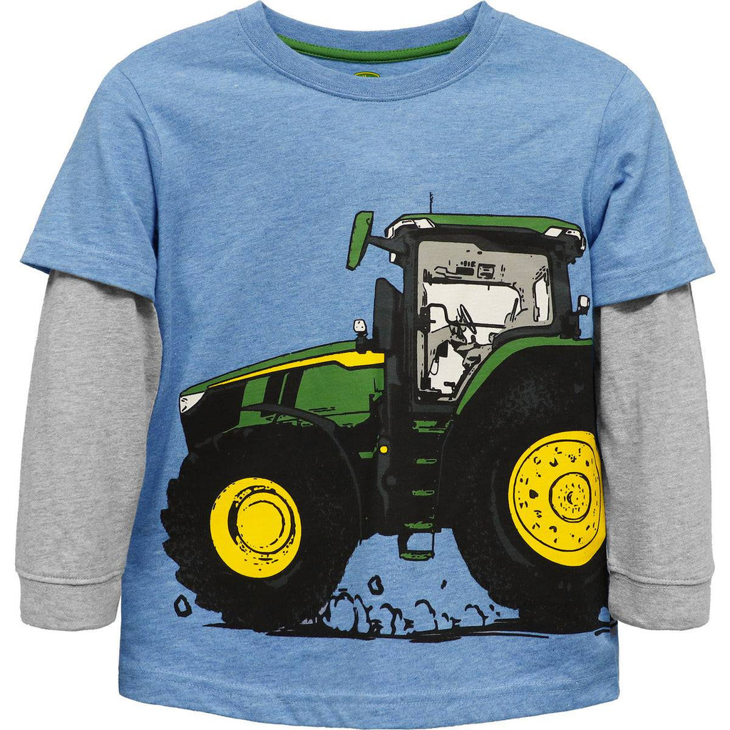 Child Boy Bold Tractor Tee - mygreentoy.com