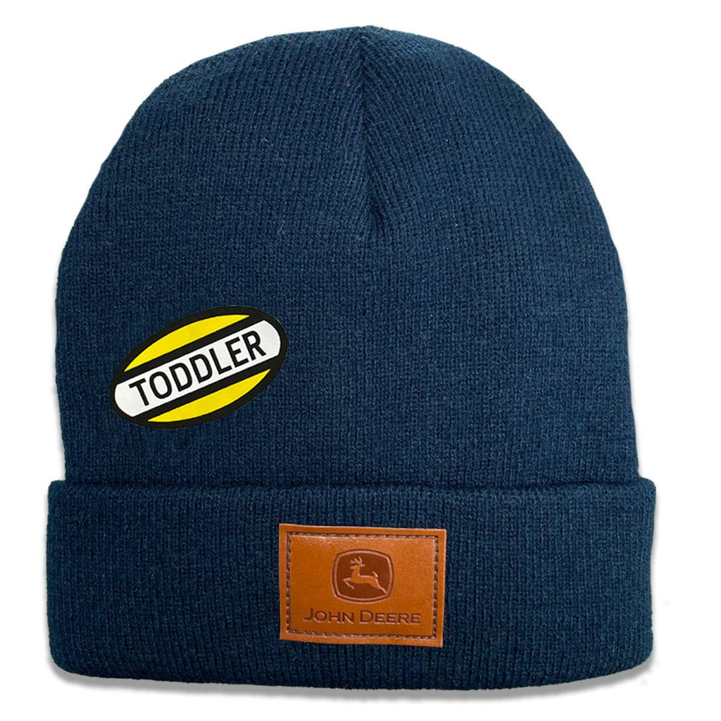 Kids Navy Knit Beanie - mygreentoy.com