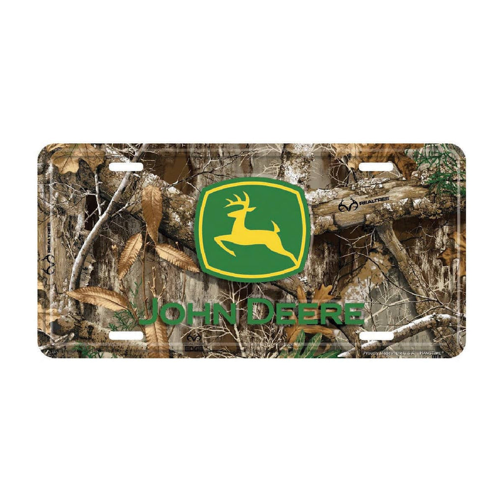 Metal License Plate - RealTree Camo - mygreentoy.com