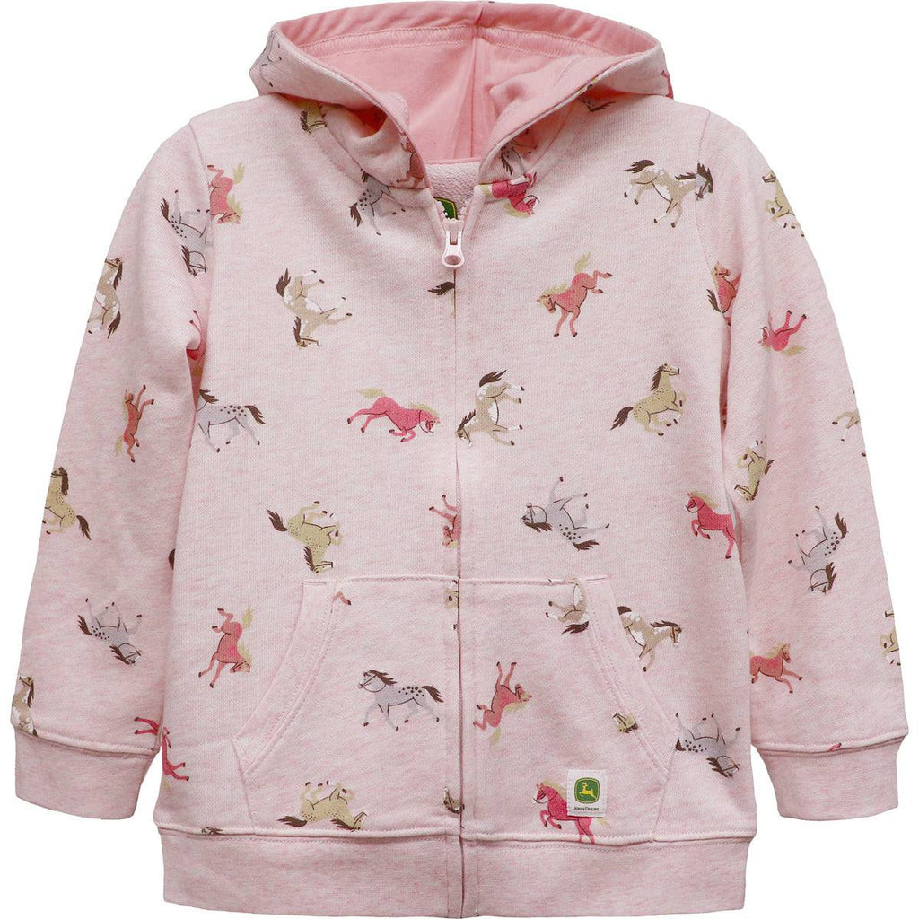 Toddler Girl French Terry Hoodie - mygreentoy.com