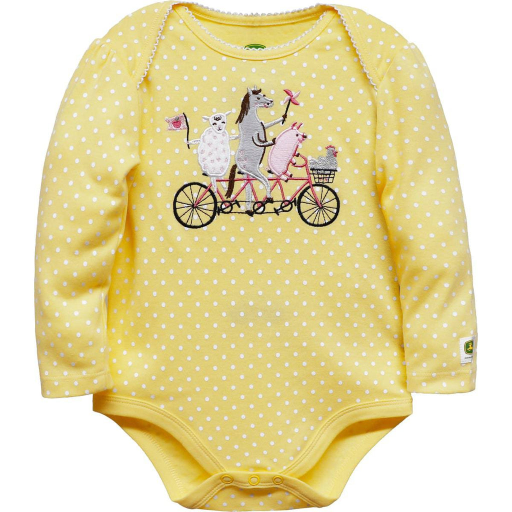 Infant Girl Bodyshirt Garden - mygreentoy.com