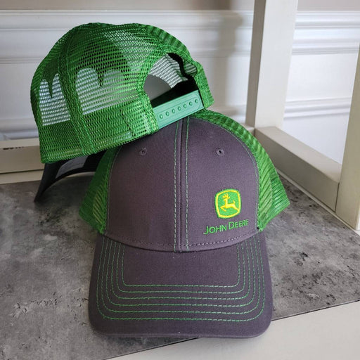 John Deere Logo, Mesh Back, Baseball Cap, OSFM