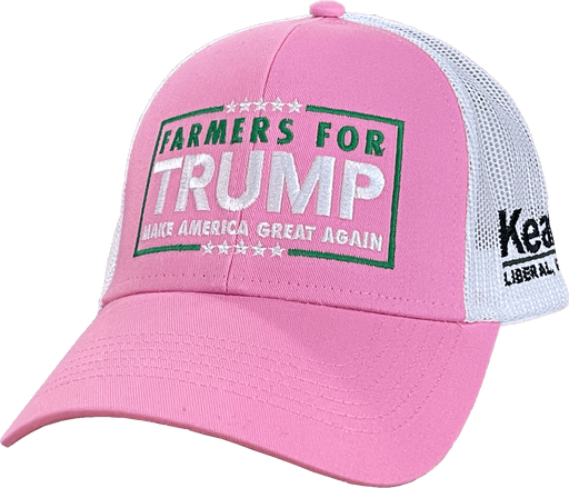 Pink Farmers for Trump Hat - mygreentoy.com