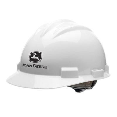 White 4-Point Ratchet Hard Hat - mygreentoy.com