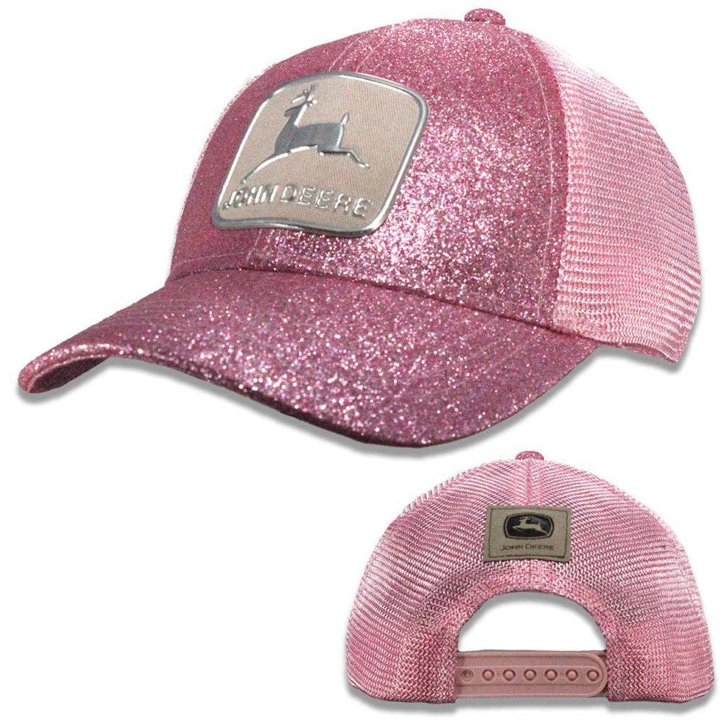 Womens Pink Glitter Cap - mygreentoy.com