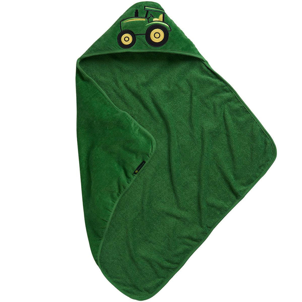 Boy Infant Hooded Towel Green - mygreentoy.com