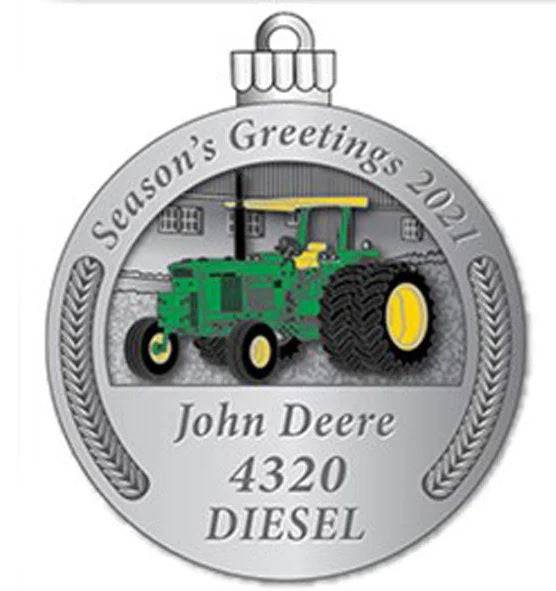 John Deere 2021 Limited Edition Ornament - mygreentoy.com
