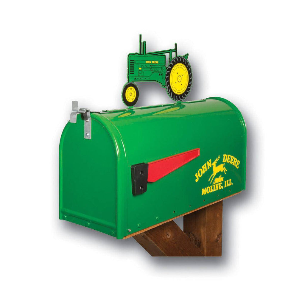Model B Mailbox with Tractor Topper - mygreentoy.com