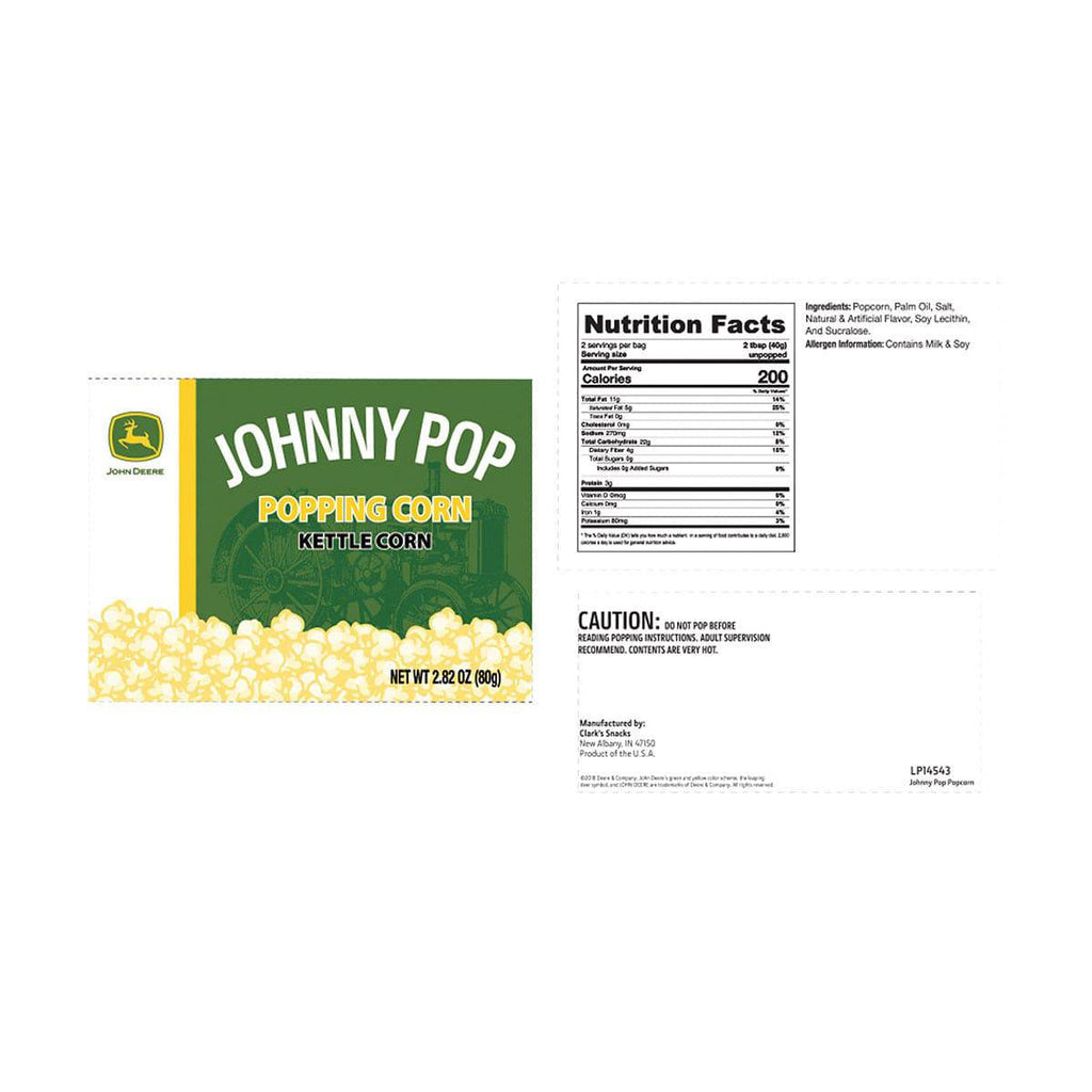 Johnny Pop Kettle Popcorn - mygreentoy.com