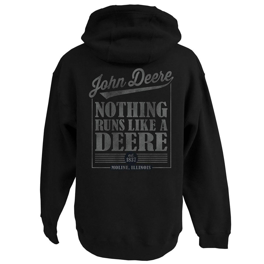 Mens Black NRLAD Hoodie - mygreentoy.com