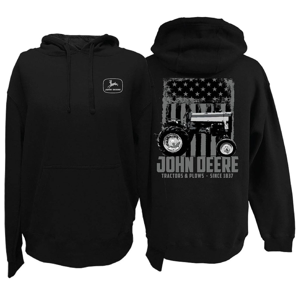 Mens Blk Pullover Flag Hood - mygreentoy.com