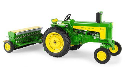 1/16 730 with Grain Drill - mygreentoy.com