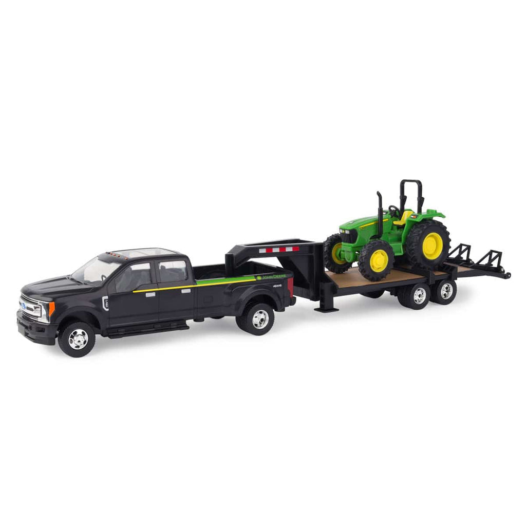 1/32 Pickup w Tractor & Trailer Set - mygreentoy.com