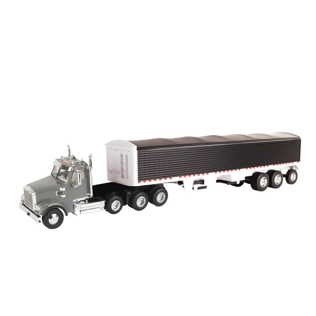 1/32 Semi with Grain Trailer Set - mygreentoy.com