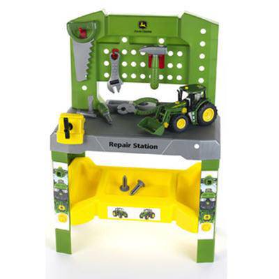 Buildable Repair Station & Tractor - mygreentoy.com