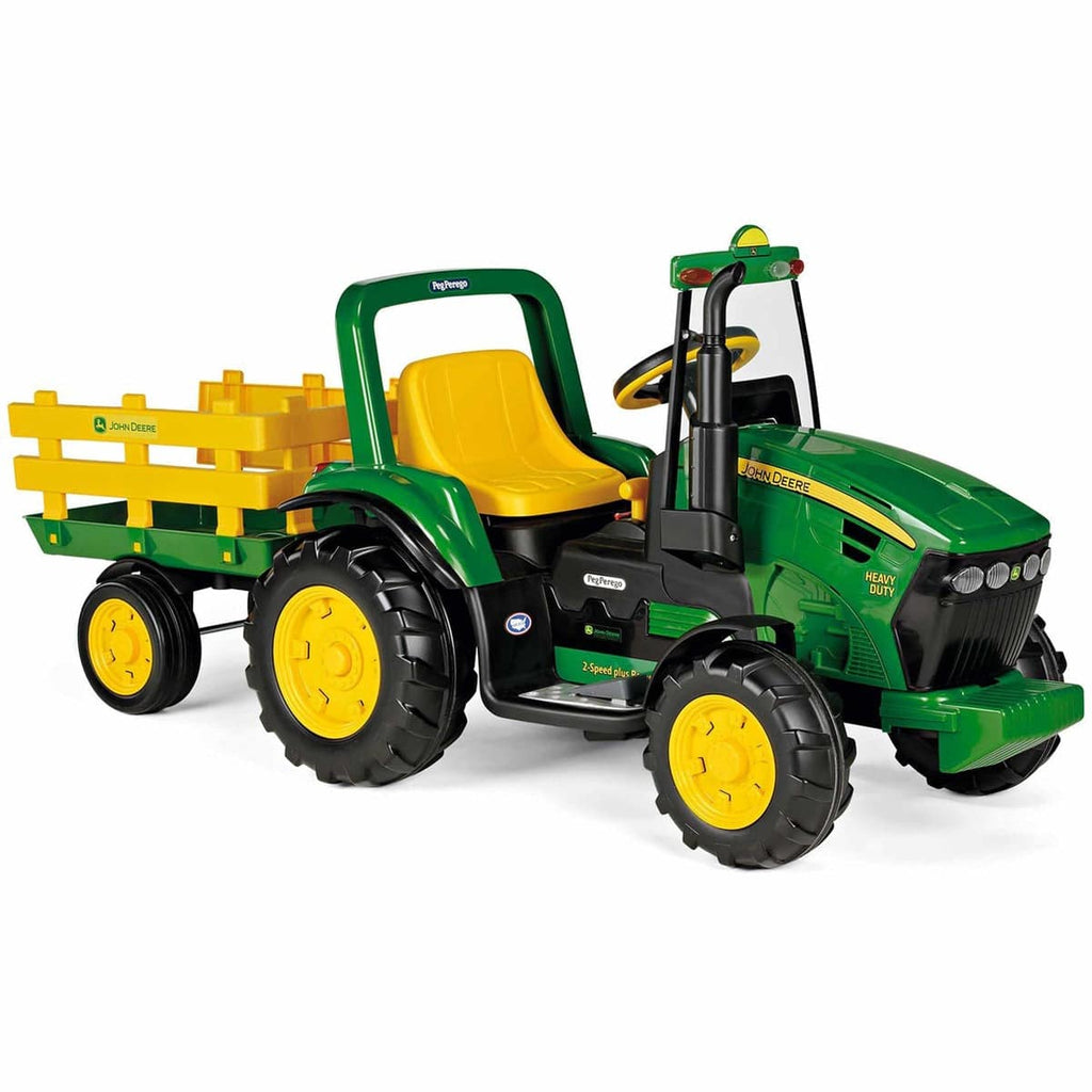 John Deere Heavy Duty Tractor 12V - mygreentoy.com