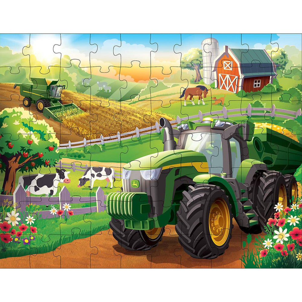 John Deere Kids 70 piece Puzzle - mygreentoy.com