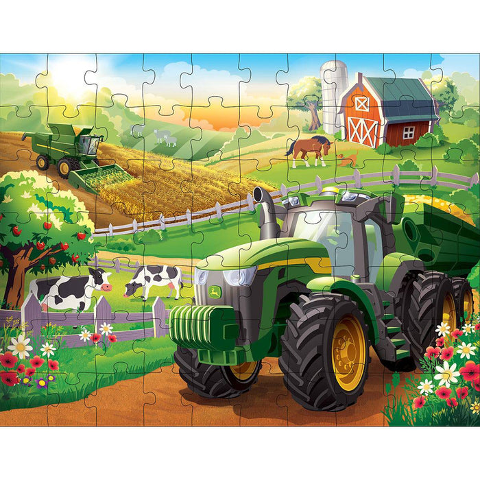 John Deere Kids 70 piece Puzzle - mygreentoy.com