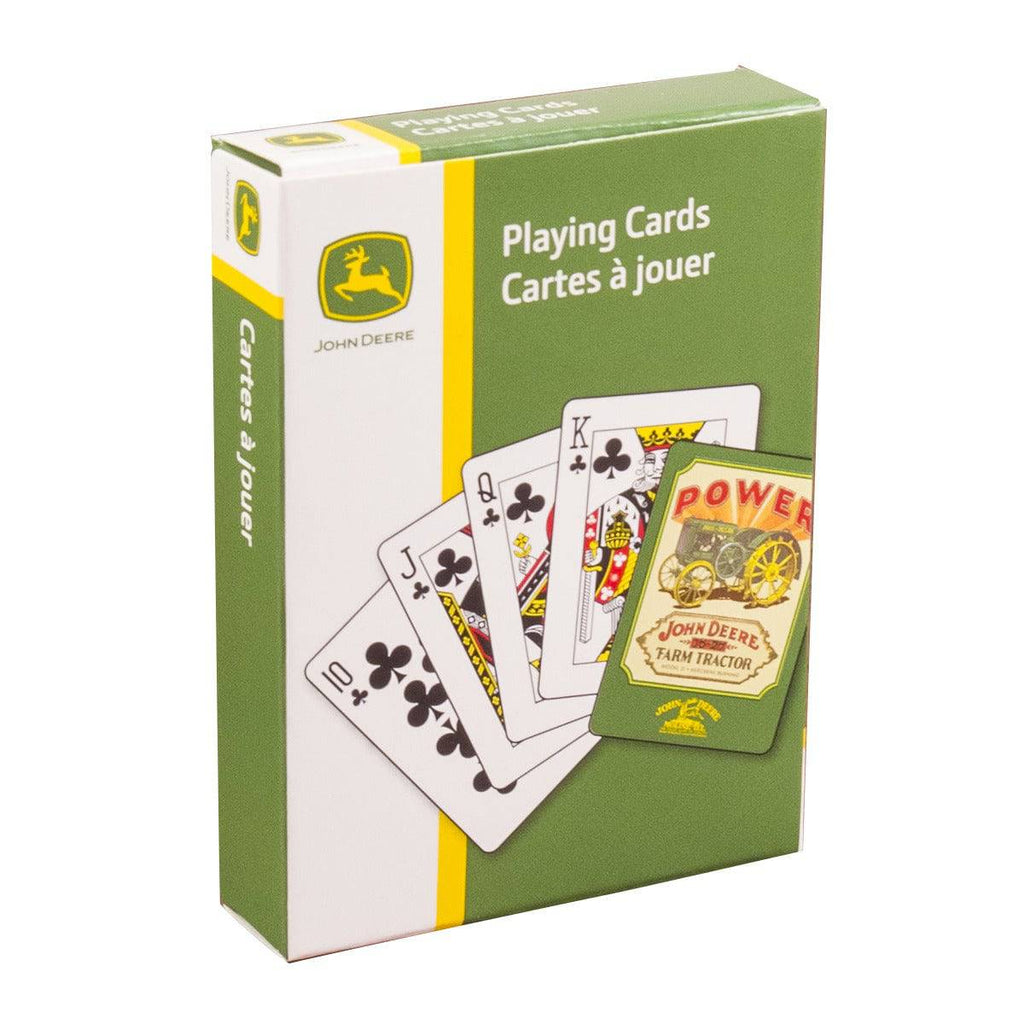 John Deere Power Vintage Playing Cards - mygreentoy.com