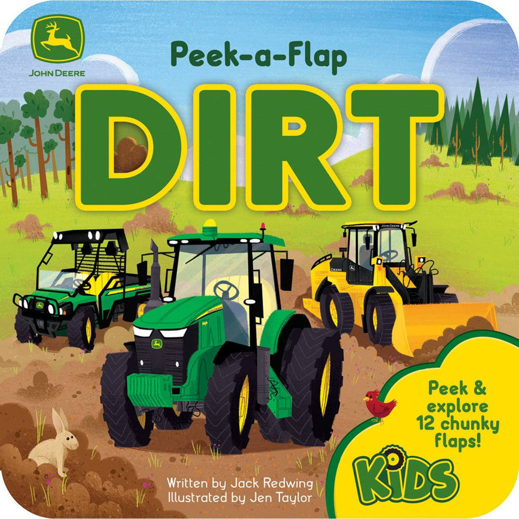 Peek-a-Flap Dirt Book - mygreentoy.com