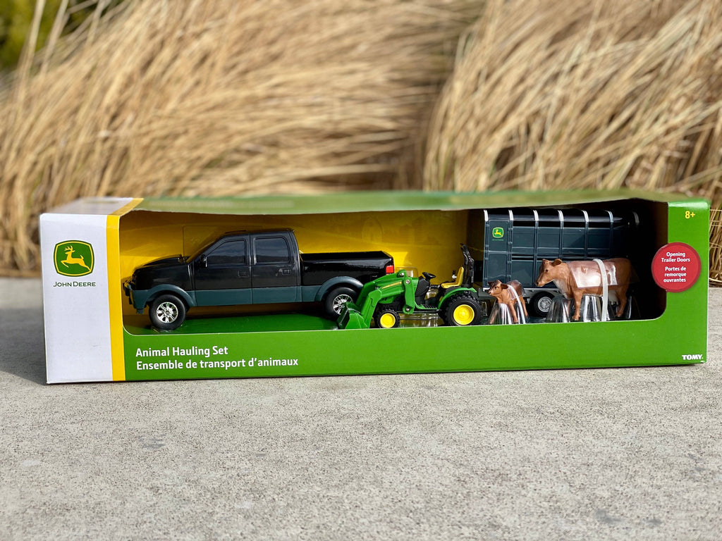 1/32 Pickup Animal Hauling Set - mygreentoy.com