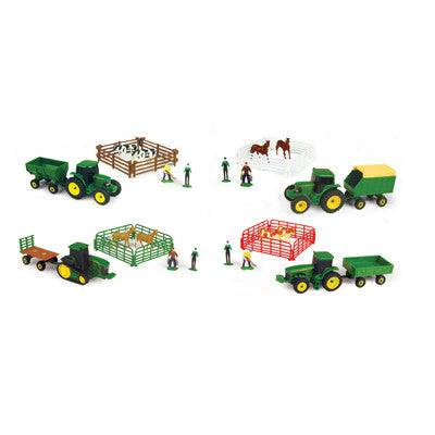 1/64 John Deere 10-Piece Farm Set Assortment - mygreentoy.com