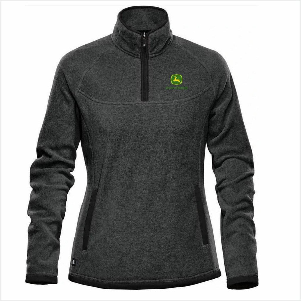 Ladies Shasta Fleece -Gray - mygreentoy.com